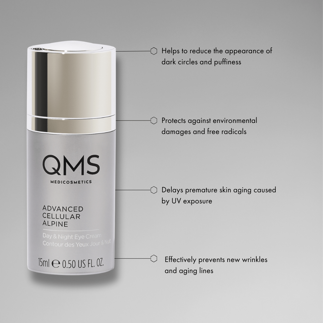 Advanced Cellular Alpine Day & Night Eye Cream - QMS Medicosmetics