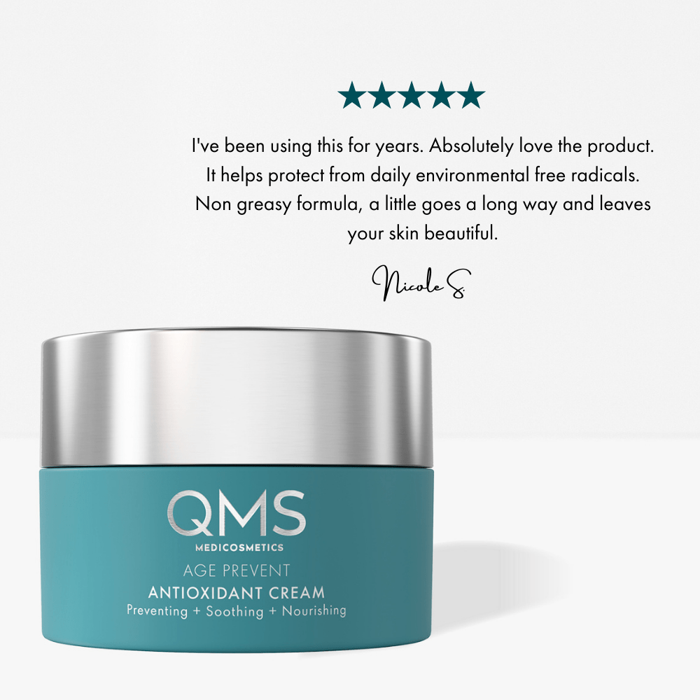 AGE PREVENT Antioxidant Cream - QMS Medicosmetics